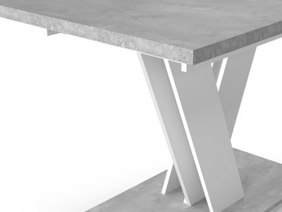 Grey Dining Table Elegant Kitchen Table Small Extending Modern 6 8 Seater  Masy