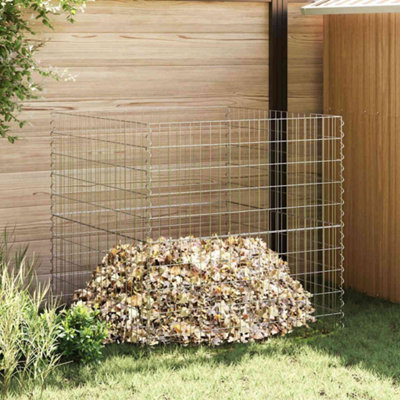 Grey Durable Steel Composter Package