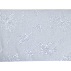 Grey Floral Wallpaper 3D Rose Flower Patterned PVC Self Adhesive Wallpaper 2.25m²
