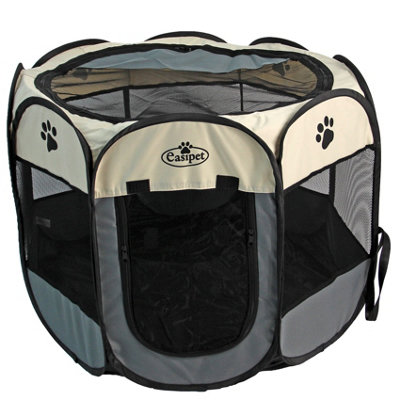 Grey Folding Portable Play Pen Medium Price Comparisons | Compare The Build