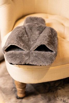 Grey Foot Warmer Hot Water Bottle - 7