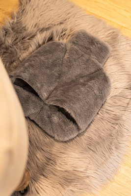 Grey Foot Warmer Hot Water Bottle - 9