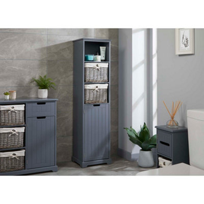 Ready assembled bathroom deals tallboy