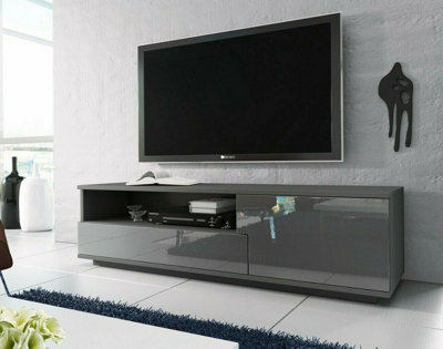 Grey sideboard store tv unit