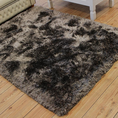Grey Handmade , Luxurious , Modern , Plain , Shaggy , Sparkle Easy to ...