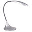 Grey High Vision Tabletop & Floor Standing LED Lamps - Mains Powered Lights with Gooseneck Arms & 400 Lumen Illumination
