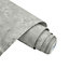 Grey Industrial Cement Effect Texture PVC Wallpaper Self Adhesive 5m