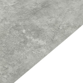 Grey Industrial Style Cement Effect Wallpaper PVC Self Adhesive Wallpaper Roll 3m²