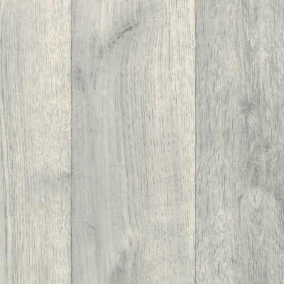 Grey Ivory Wood Effect AntiSlip Contract Commercial HeavyDuty Vinyl