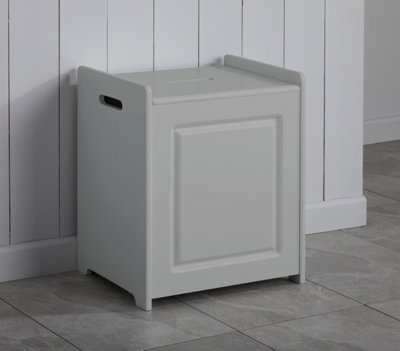 Grey Laundry Bathroom Laundry Storage Hamper
