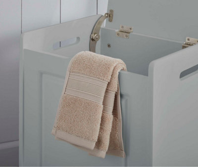 Grey Laundry Bathroom Laundry Storage Hamper - 5