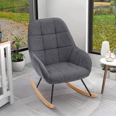 Grey hot sale nursery armchair