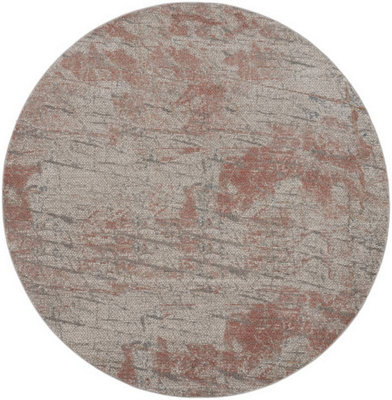 Grey Luxurious Modern Easy to Clean Abstract Rug for Living Room, Bedroom - 160cm X 221cm