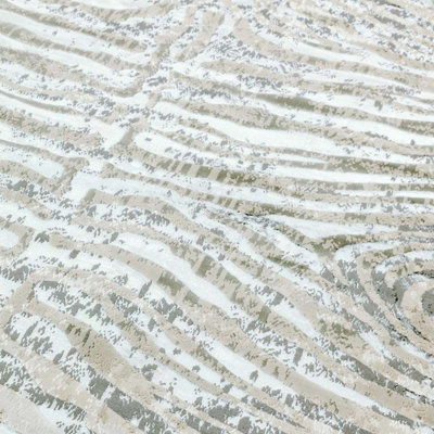 Grey Modern Easy to Clean Animal Rug For Dining Room Bedroom And Living Room-160cm X 230cm