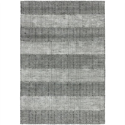 Grey Modern Geometric Graphics Handmade Easy to Clean Rug for Living Room and Bedroom-100cm X 150cm