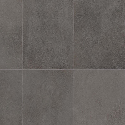 Grey Modern Stone Effect AntiSlip Vinyl Flooring For Kitchen, Bathroom