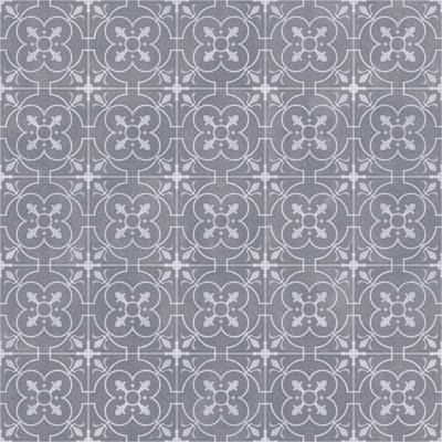 Grey Mosaic Blackburn Pattern Vinyl 2m x 2m (4m2)