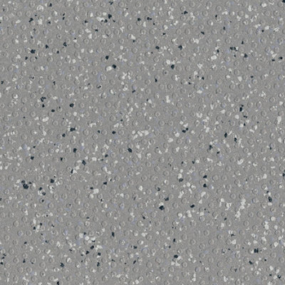 Grey Mosaic Effect Vinyl Flooring, Anti-Slip Contract Commercial Vinyl Flooring with 2.0mm Thickness-8m(26'3") X 2m(6'6")-16m²