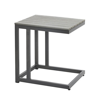 Grey Outdoor Table - Side Table