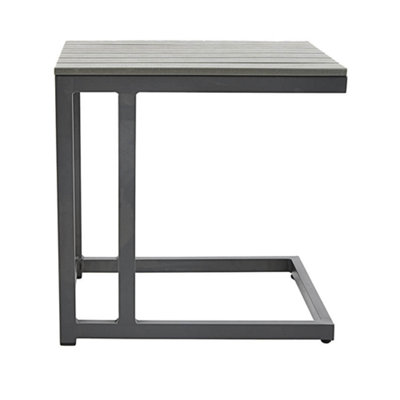 Grey Outdoor Table - Side Table - 3