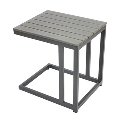 Grey Outdoor Table - Side Table - 5