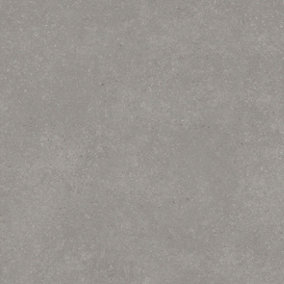 Grey Plain Effect  Anti-Slip Vinyl Flooring For DiningRoom LivngRoom Hallways And Kitchen Use-2m X 4m (8m²)