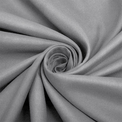 Grey Plain Fitted Sheet Soft Anti Allergy Single Super King Size 40cm Extra Deep Bed Sheets