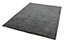 Grey Plain Modern Easy to clean Rug for Dining Room Bed Room and Living Room-200cm X 290cm