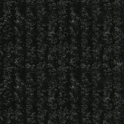 Grey Plain Non-Slip 2m Wide Heavy-Duty Entrance Matting In/Outdoor use ...