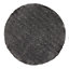 Grey Plain Rug, 50mm Thick Anti-Shed Rug, Handmade Luxurious Modern Shaggy Rug for Bedroom, & Dining Room-133cm (Circle)