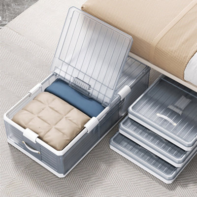 Grey on sale underbed storage