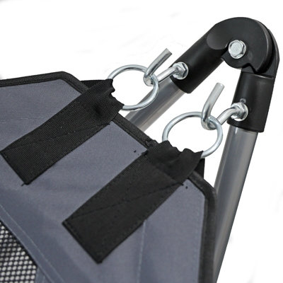 Grey Portable Hammock With Pillow - 4