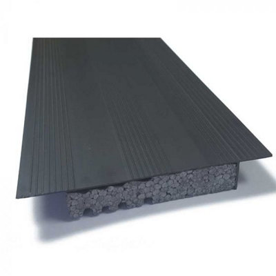 Grey PVC Cavity Closer 2.4m 50 to 100mm Cavities  Packs of 10
