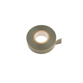Grey PVC Insulation Tape 19mm x 20m Pk 10 Connect 30379