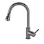 Grey Retractable Commercial Pull out Kitchen Tap Mixer Tap Faucet