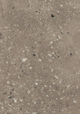 Grey Riverstone  Laminate Kitchen Upstand  4.1m x 100mm x 20mm  -  FP5941