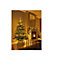 Grey Round Wicker Christmas Tree Skirt Tree Decor Base Floor Basket 57cm x 28cm