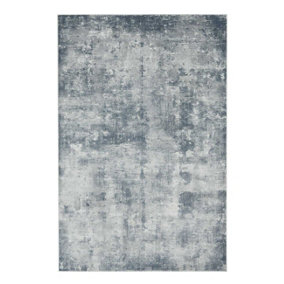 Grey Rug, 10mm Thickness Abstract Rug, Stain-Resistant Modern Luxurious Rug for Bedroom, & Dining Room-120cm X 180cm