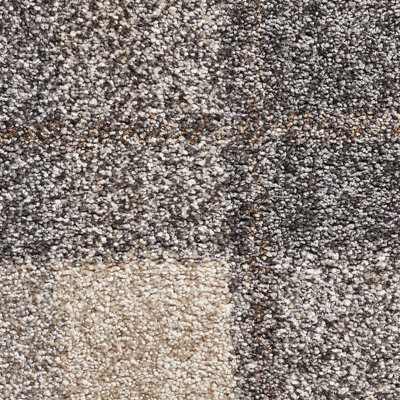 Grey Rug, Stain-Resistant Rug, Chequered Rug, Modern Tartan for Bedroom, Living Room, & Dining Room-160cm X 220cm