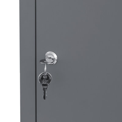 Grey Secure Lockable Parcel Post Box XL
