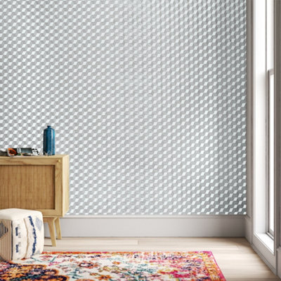 Grey Self Adhesive Waterproof Oil Proof Kitchen Wall Sticker Film Roll ...