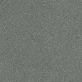 Grey Speckled Effect Anti-Slip Vinyl Flooring For LivingRoom, Kitchen, 2.8mm Cushion Backed Vinyl Sheet-8m(26'3") X 3m(9'9")-24m²