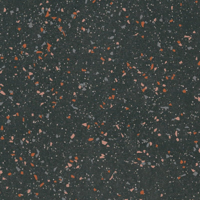 Grey Speckled Effect Vinyl Flooring, Non-Slip Contract Commercial Vinyl Flooring with 2.0mm Thickness-15m(49'2") X 2m(6'6")-30m²