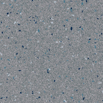 Grey Speckled Effect Vinyl Flooring, Non-Slip Contract Commercial Vinyl Flooring with 2.0mm Thickness-9m(29'5") X 2m(6'6")-18m²