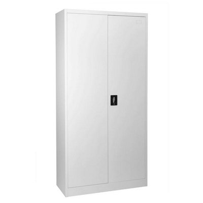 Grey office on sale storage cabinet