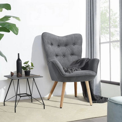 Armchair with legs sales