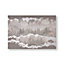 Grey/White Metallic Wanderlust Forest Landscape Canvas Printed Canvas