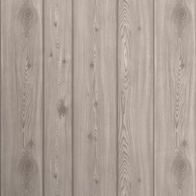 Grey Wood Effect Wallpaper Realistic Textured Wooden Plank Boards Erismann