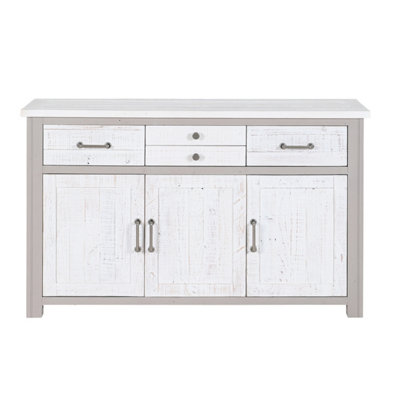 Greystone - Sideboard 3 Door / 4 Drawer