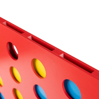 Grhopper Games 4 In A Row Game Red/Blue/Yellow (One Size)
